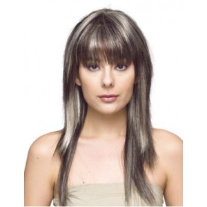 Dark Brown with Honey Blonde Highlights Chic Shoulder-Length Wavy Lob Face-Framing Layered Blowout Bob Dark Brown with Honey Blonde Highlights Chic Shoulder-Length Wavy Lob Face-Framing Layered Blowout Bob
